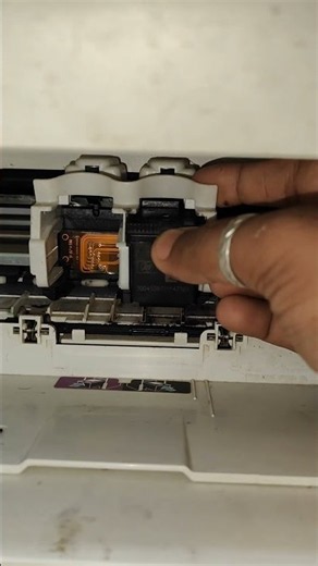 Replace Printer🖨️ink cartridges in Seconds😱 #hpprinter #hp #howto #howtodo #replacement #refill #ink