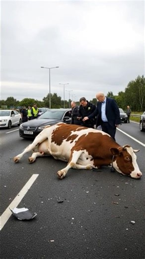 cow ka rode me accident #shorts #cow #goru #animals #bullfarm #bail #shortvideo