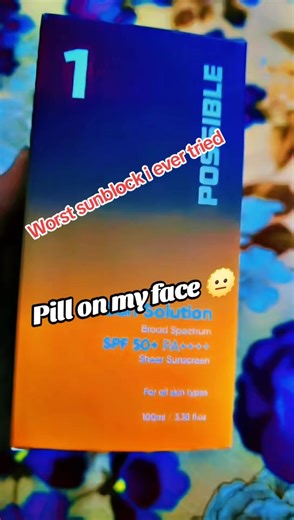 Worst Sunblock I Ever Tried: A Cautionary Review