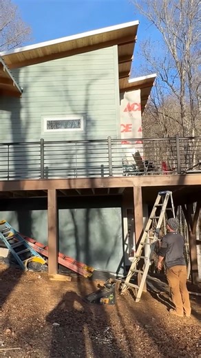 45K views · 356 reactions | Beyond the Blueprint: Join the Journey of Modern Home Building, Where Electrical Excellence, Railing Chic, and Metal Roofing Brilliance Take Center Stage! #reel #building #contractor #builders #house #build | Perkins Builder Brothers | Facebook