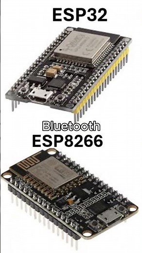 ESP32 VS ESP8266 #arduino #capcut #arduinoproject #electronics #robotics