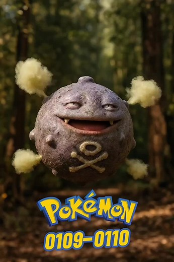 Koffing y Weezing en la vida real: Evolución y formas