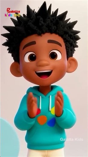 रंग रंग - Colours Song | Hindi Nursery Rhymes for Children | Galatta Kids | Shorts