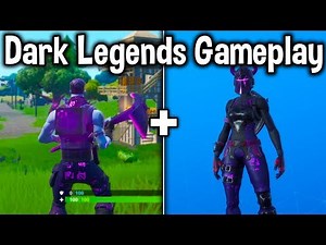 NEW "DARK REFLECTIONS" PACK GAMEPLAY in FORTNITE! (Should You Buy These Skins)