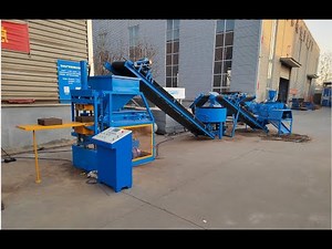 full automatic interlocking brick making machine line # africa