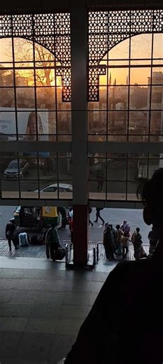 Early morning Train announcement voice from Indian Railways...