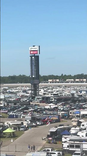 Lap 52 Restart 2026 FireKeepers Casino 400 at Michigan #NASCAR Fan View From Stands #shorts #racing