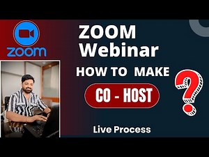 How to Make Someone a Co-Host in Zoom Webinar & Meetings | Step-by-Step Tutorial