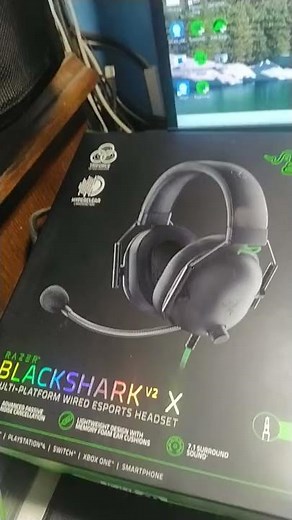 New Razer Blackshark v2 X software has already been used?