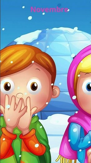 Les mois de l'année, chanson pour les enfants