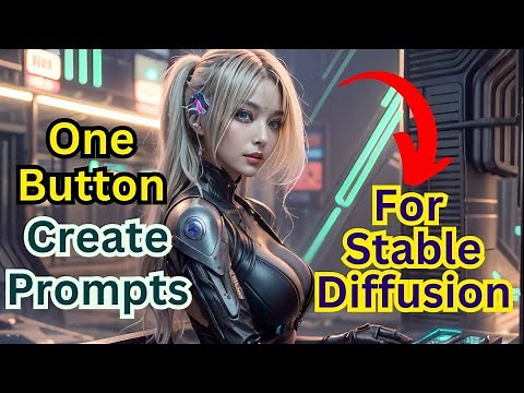How To Use Stable Diffusion To Generate Prompts In One Click (AI Tutorial)
