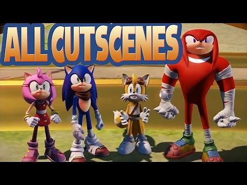 All Cutscenes / Sonic Boom Rise of Lyric (Wii U)