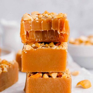 13K views · 82 reactions | {New!} 4-ingredient vegan peanut butter fudge, that's kinda caramel-like! With a paleo option (see the post for that). Click here for the recipe  https://www.texanerin.com/4-ingredient-maple-peanut-butter-fudge/ | Texanerin Baking | Facebook