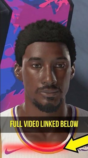 Young Kobe Bryant #8 Face Creation for NBA 2K25