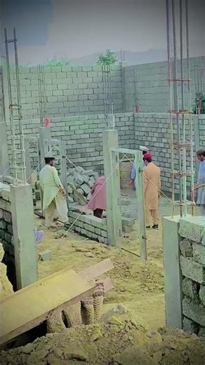ACC block wall process #shortsfeed #construction #work#asmr #amazing #hardwork #handmade #foryou