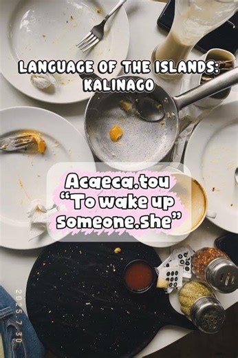 Kalinago Phrase “He has been up for a while, but won’t eat still”