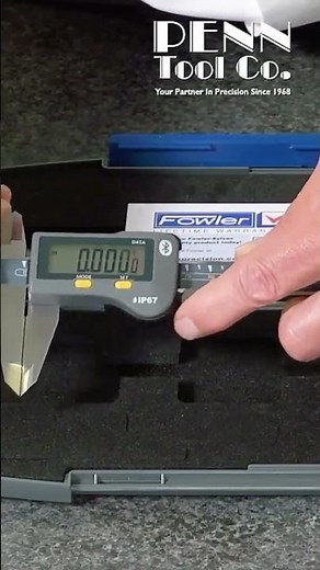 Fowler Sylvac Bluetooth Digital Caliper #precisiontools #machinistlife #machinist
