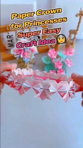 How To Make A Princess Paper Crown | Origami Tutorial | Quickami