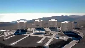 4K views · 33 reactions | On a mountaintop in Chile sits the world’s most powerful optical telescope, searching for the edge of black holes, and using huge lasers to guide its gaze (video credit: Enrico Sacchetti and Riccardo Poggi). Learn more: https://newscienti.st/2F91kNl | New Scientist | Facebook