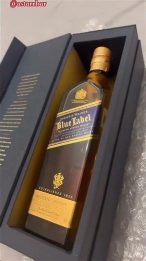 Blue label scotch | Blue label Price in Punjab 17K #bluelabel #jonnywalker #bar #malaysia #india