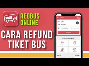 HOW TO REFUND OR CANCEL TICKETS ON REDBUS