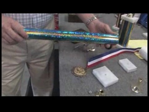 How to Make Trophies & Awards : Parts to Make a Trophy