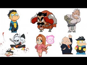 Invincible VS - All Loading Screen Characters Animations