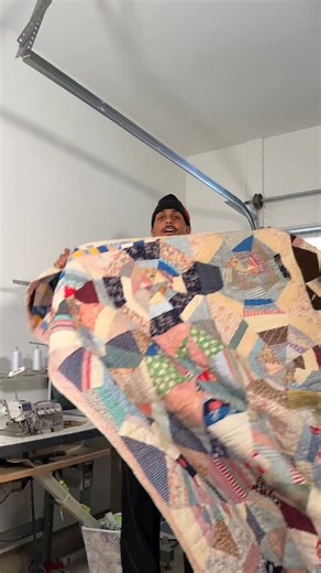 4.3K views · 14K reactions | Been knocking out these quilt shop orders got like 20 vids I still need to edit  Gonna get back to consistent posts 﫡 #upcycling #sewing #streetwear #quilt | Wandy The Maker | Facebook