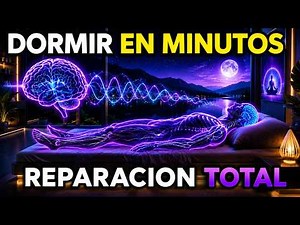 🌙 ONDAS DELTA para DORMIR PROFUNDAMENTE en Minutos 😴 SUEÑO REPARADOR ✨ MEDITACIÓN GUIADA 5 MIN