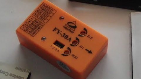 FY30A stabilizer in-depth review for RC aircraft