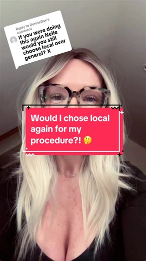 Local vs General Anaesthetic for Cosmetic Surgery