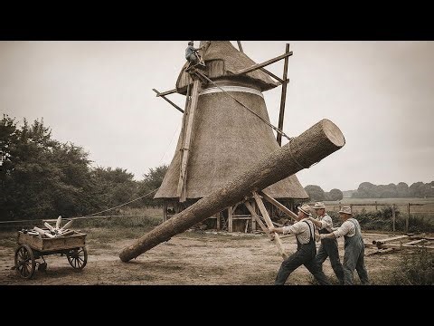 Before Electricity: Inside a Traditional Windmill Power Installation