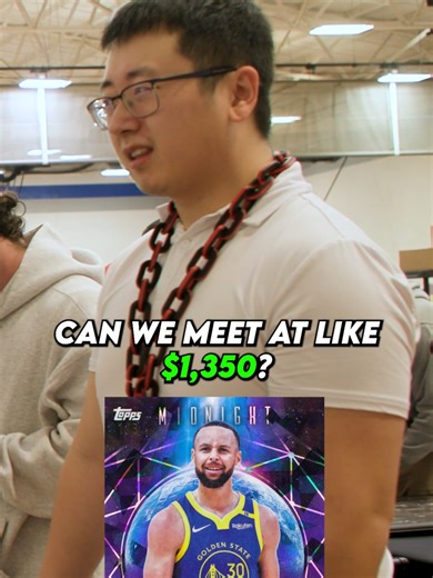 Buying Steph Curry #/5 Card for $1,250