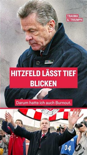 Hitzfeld lässt tief blicken: "Darum hatte ich auch Burnout"