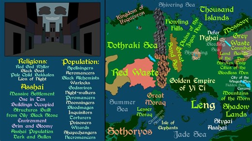 A Song of Ice and Fire: History of Asshai