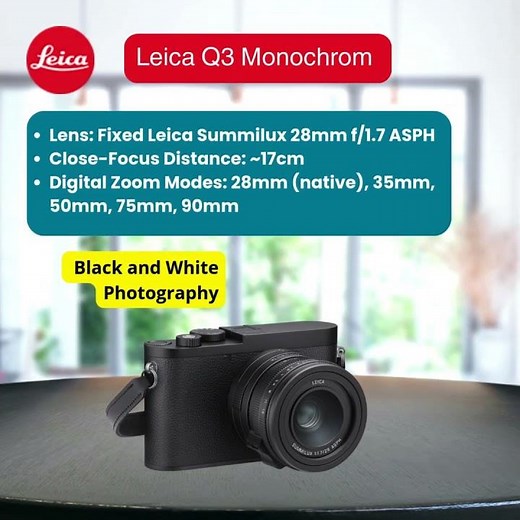 Leica Q3 Monochrom The Ultimate Black and White Photography Powerhouse in 2025