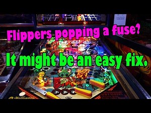 Fixing flippers on an Alien Poker pinball machine