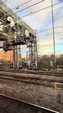 Views from an Azuma Train approaching Leeds #naturalsounds #leeds #azuma #traintravel #visitleeds