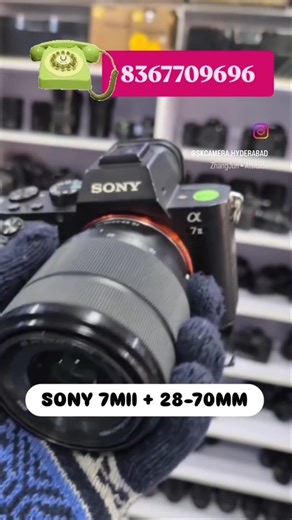 Sony A7 II Full-Frame Camera with 28-70mm Lens – Ready Stock | SK516...#sony #skcamera #shorts #sk