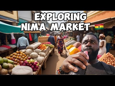 Exploring Nima Market Accra - A Vibrant Snapshot of Ghanaian Culture 🇬🇭