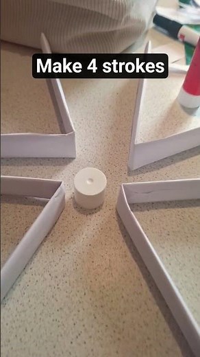 how to make a 4 jawed base#dragon #paperdragonpuppet #puppet #4jawbase