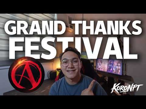 ARCHEAGE WAR - GRAND THANKS FESTIVAL EVENT (DON’T MISS THIS EVENT!)