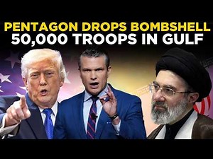 US-IRAN WAR LIVE | US Forces Maintain 50,000 Troops in Gulf Amid Ongoing Military Standoff