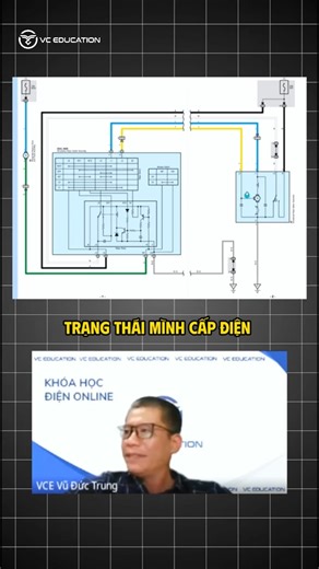 Phân tích sơ đồ mạch điện hệ thống gạt mưa rửa kính dòng xe Toyota Vios #vce #trungtamvce #trungtamdaynghesuachuaoto | Trung Tâm VCE - Nâng Tầm Kỹ Thuật Viên Ô Tô