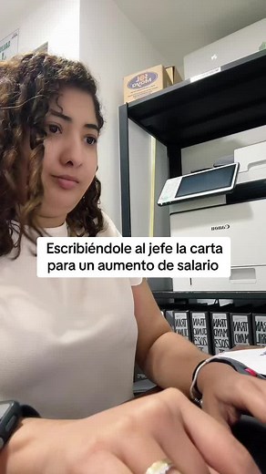Carta para solicitar aumento de salario