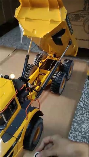 Your VOLVO A40G Hauler has been tested and is ready to go! #rctruck #rchauler #rcconstruction | Wave RC Hobby