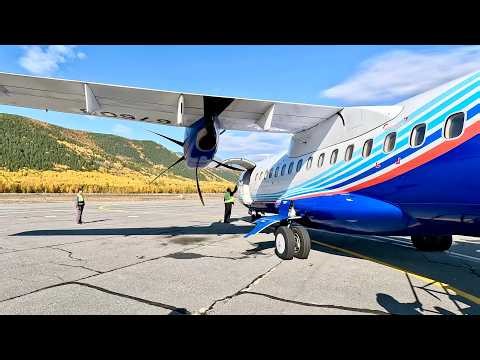 KrasAvia ATR 42 | Flight from Nizhneangarsk to Krasnoyarsk