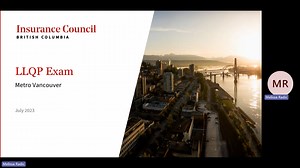 In-person LLQP Exam Registration for Metro Vancouver