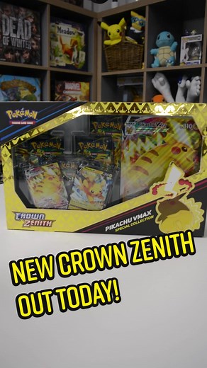 New Pokemon Crown Zenith & Pikachu VMAX Special Collections Out Now!