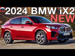 All NEW 2024 BMW iX2 Electric SUV - FIRST LOOK exterior, interior (PREMIERE)